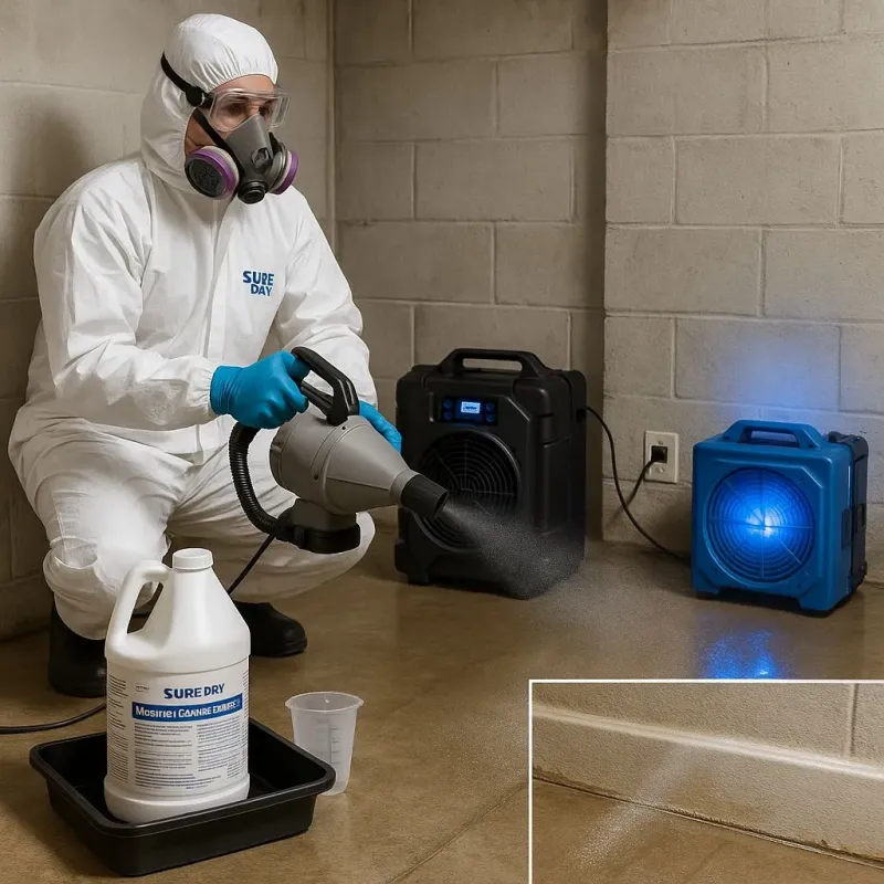 Sanitization and Odor Removal process in Cape Neddick, ME